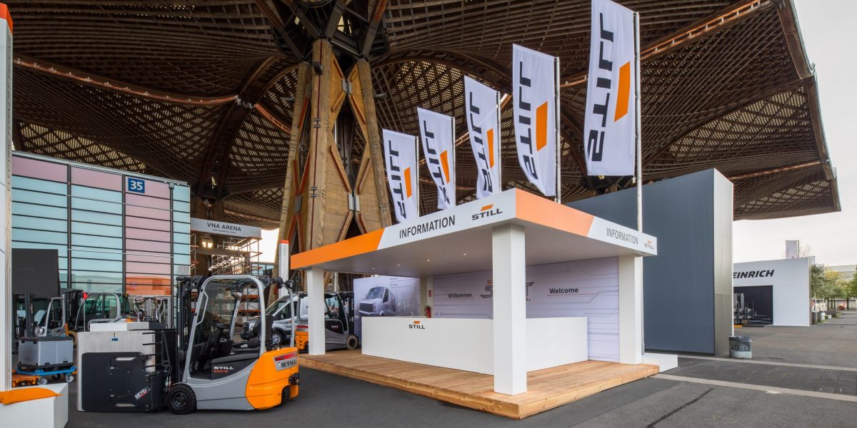 Hannover Messe - Still GmbH Freigelände Pavillon 35