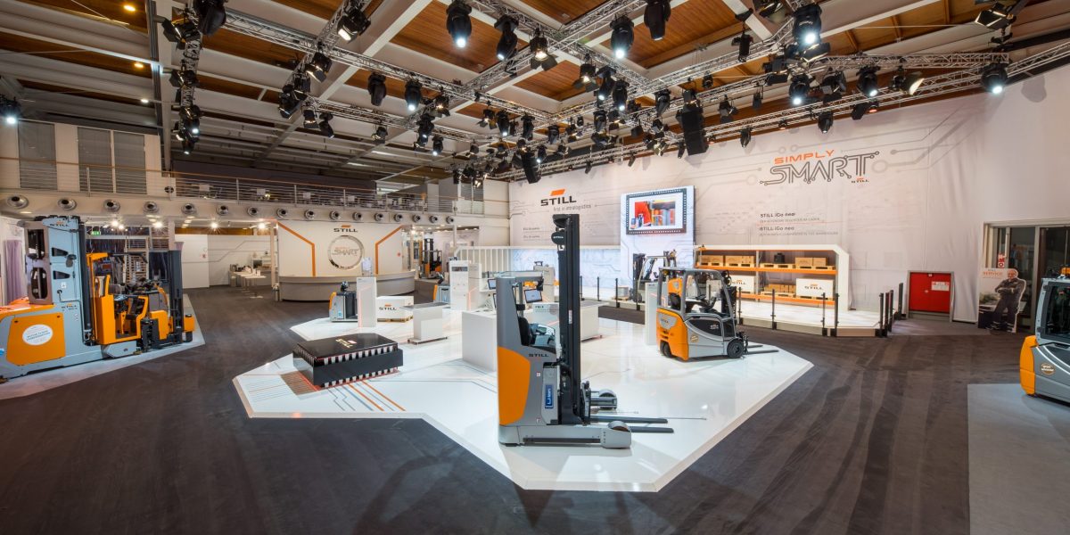 Hannover Messe - Still GmbH Freigelände Pavillon 35