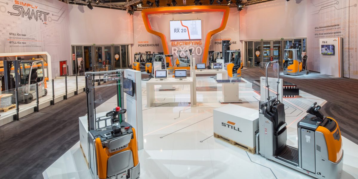 Hannover Messe - Still GmbH Freigelände Pavillon 35