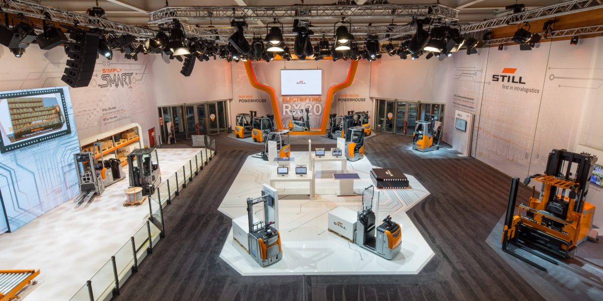 Hannover Messe - Still GmbH Freigelände Pavillon 35