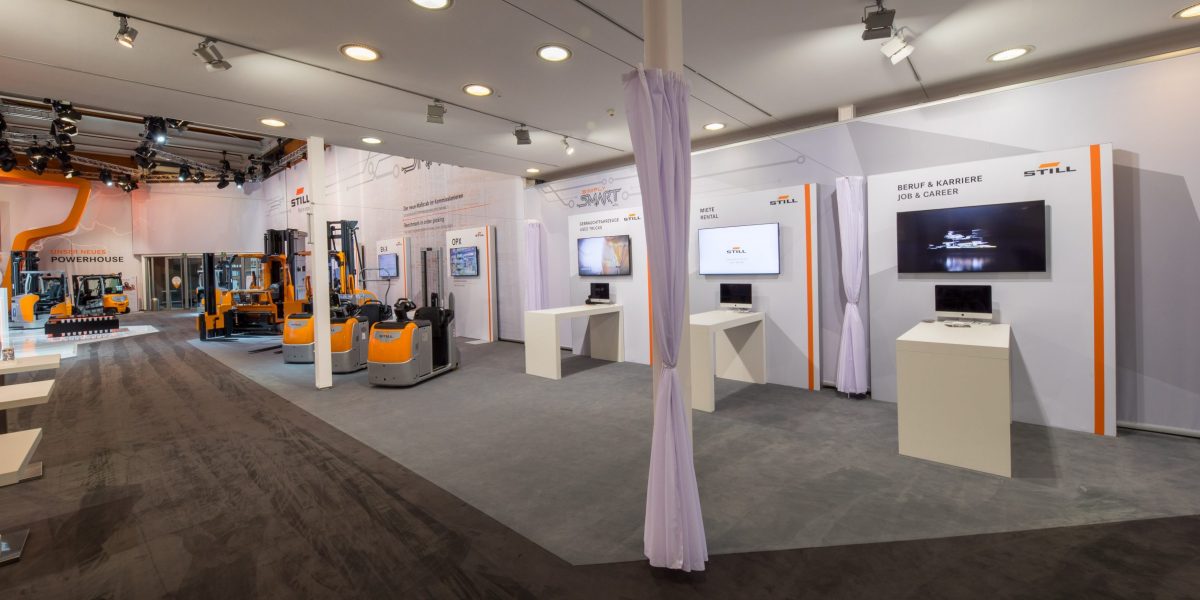 Hannover Messe - Still GmbH Freigelände Pavillon 35