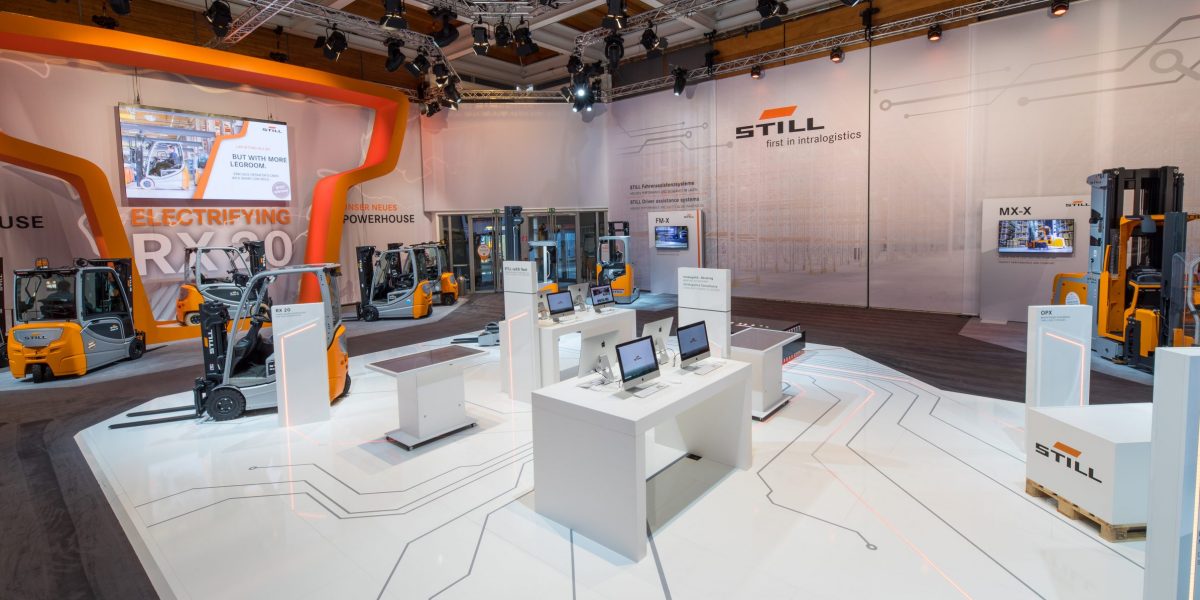 Hannover Messe - Still GmbH Freigelände Pavillon 35